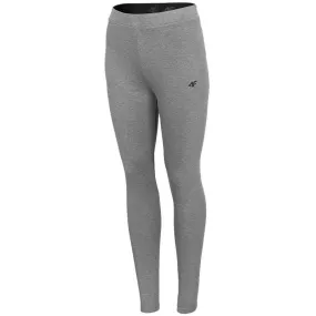 4F Womens Leggings - Gray Melange