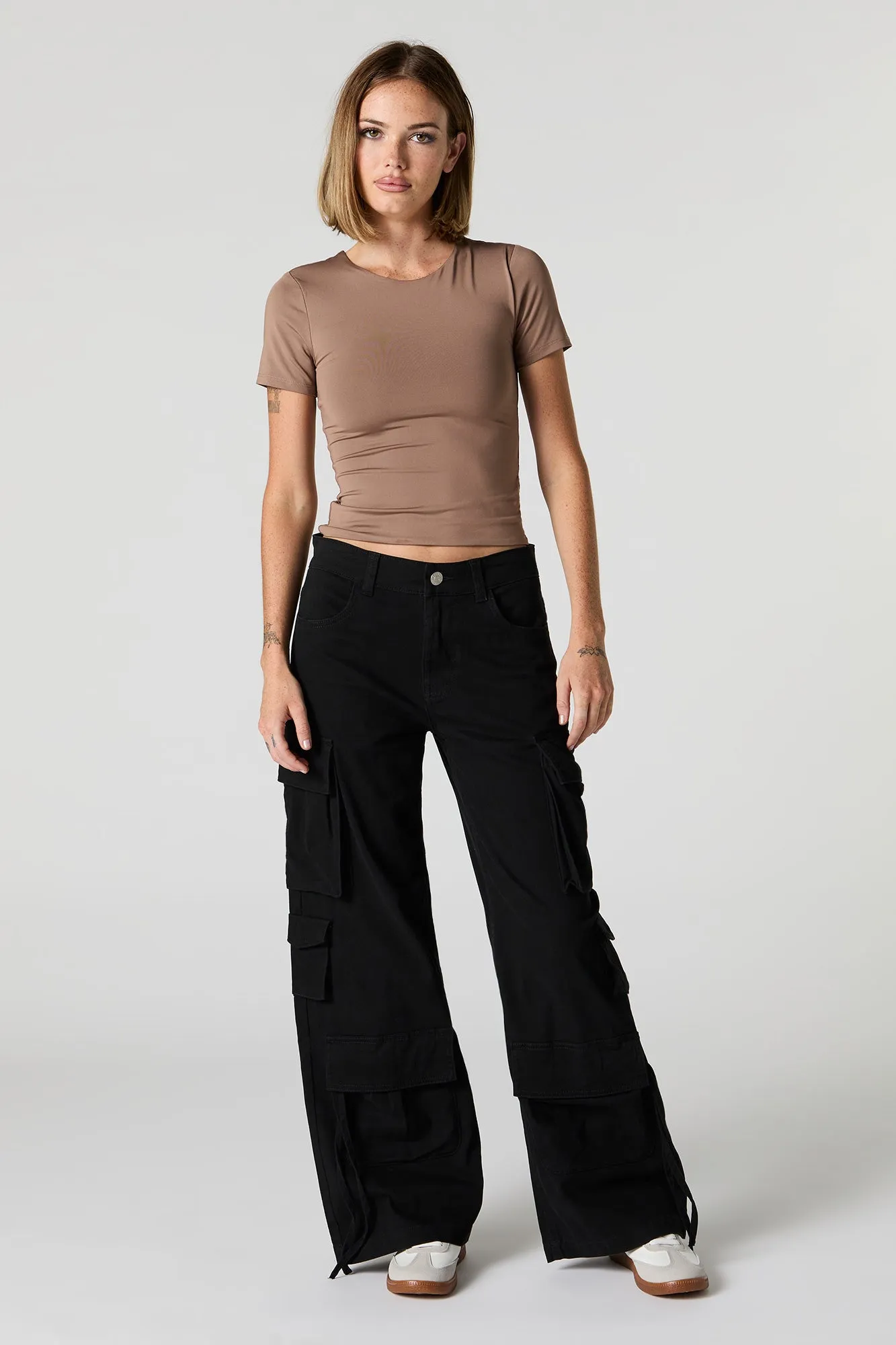 6 Pocket Straight Leg Cargo Pant