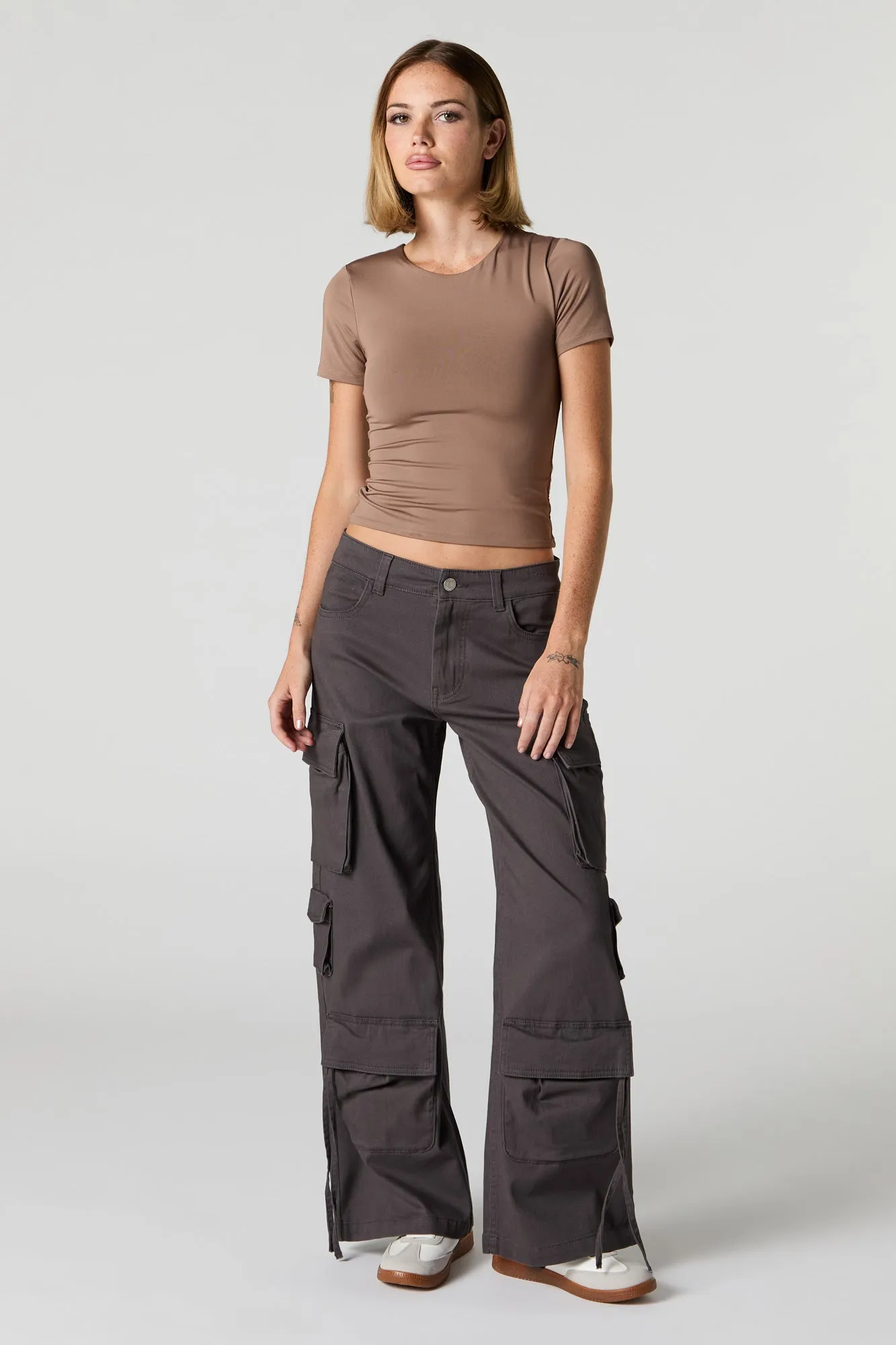 6 Pocket Straight Leg Cargo Pant