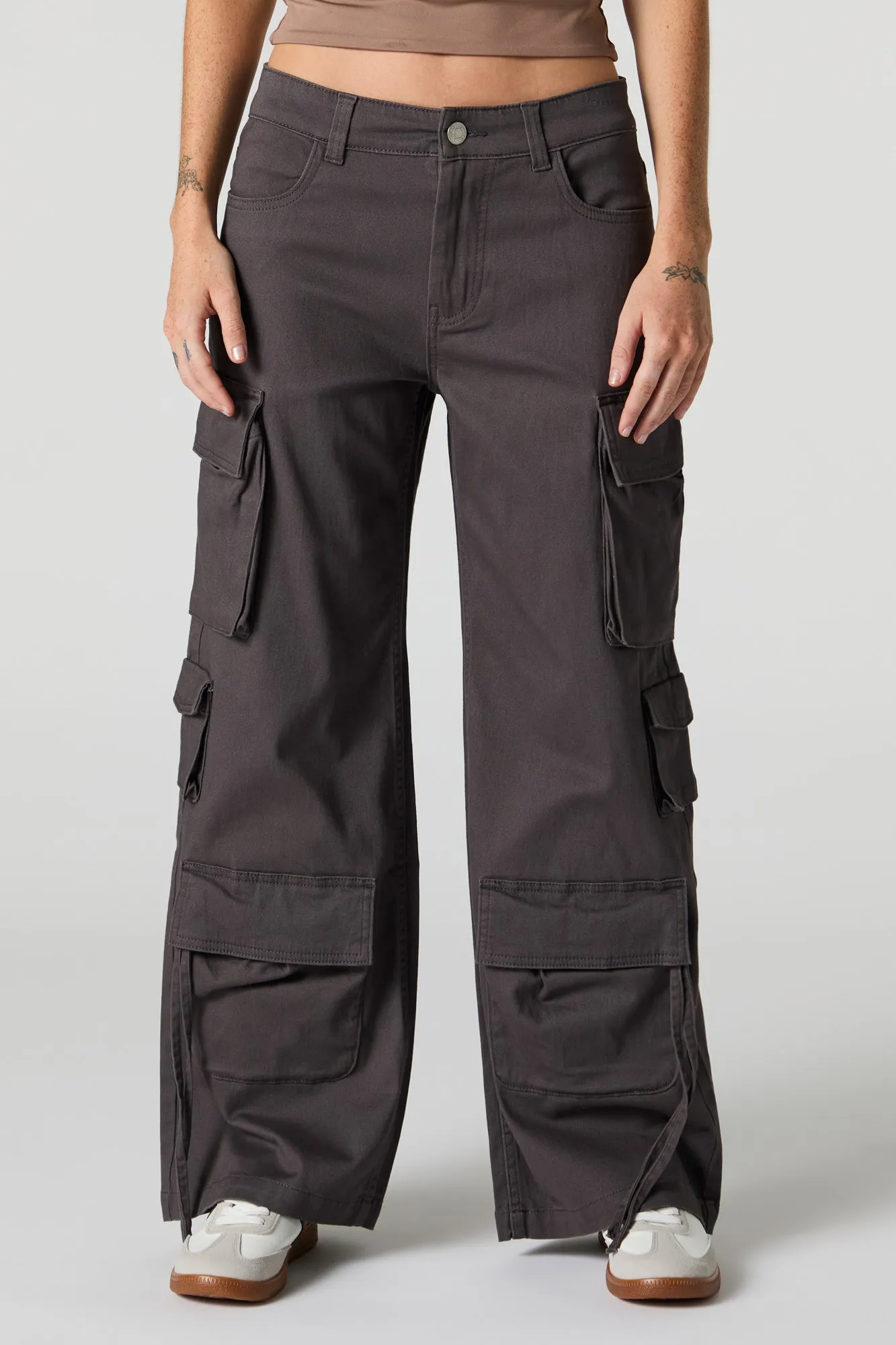 6 Pocket Straight Leg Cargo Pant