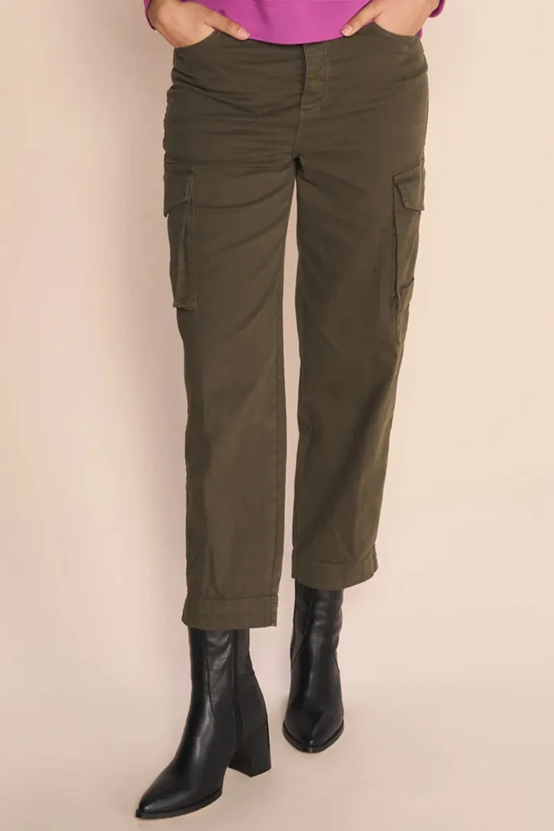 Adeline Cargo Pant | Forest Night | Bukser fra Mos Mosh