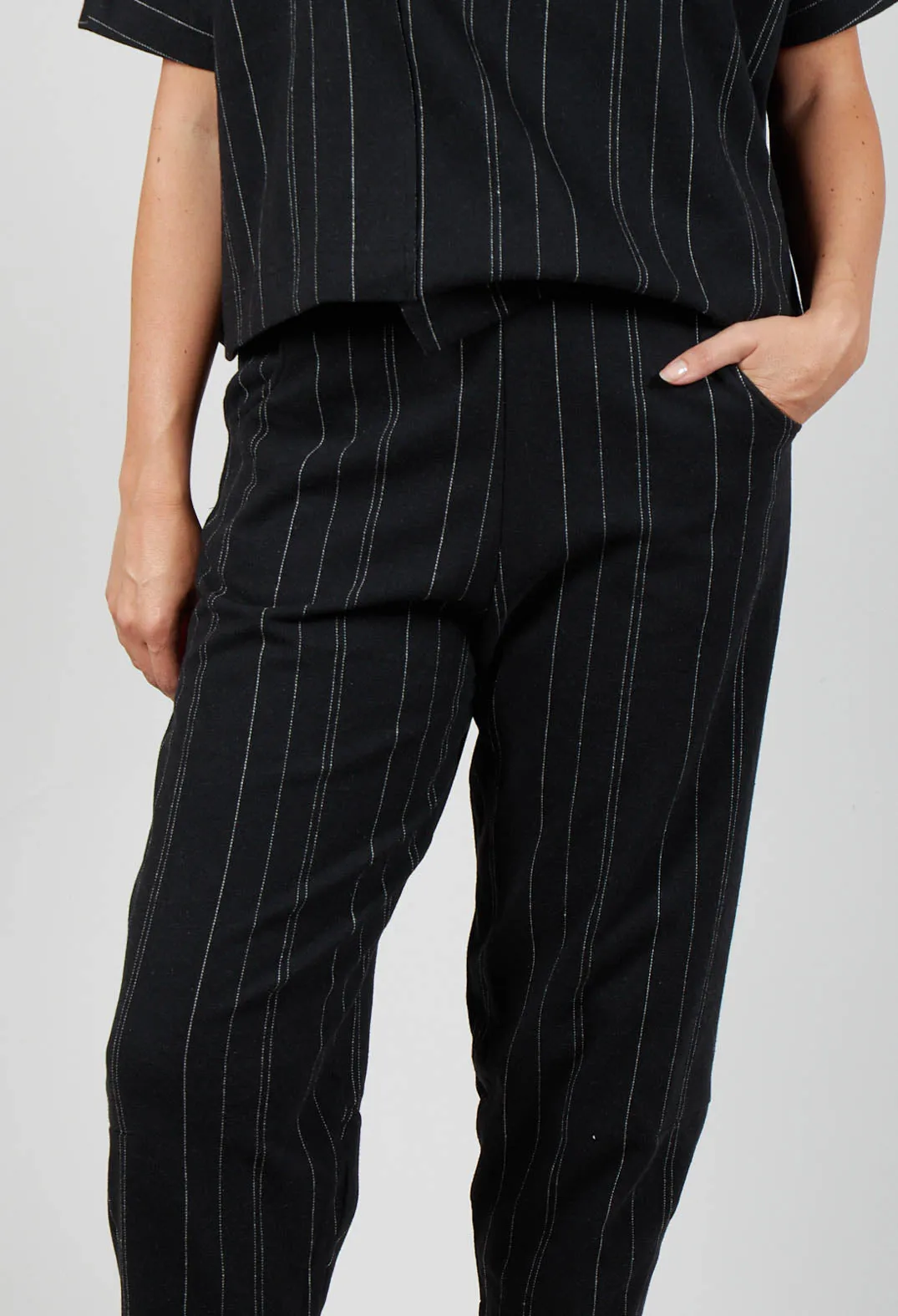 Alicia J Trousers in Nero