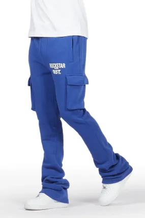 Alpine Royal Stacked Flare Cargo Pant