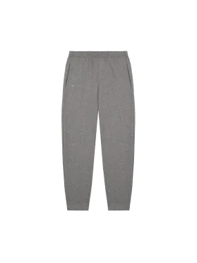 Archive Recycled Wool Jersey Barrel-Leg Track Pants—volcanic grey