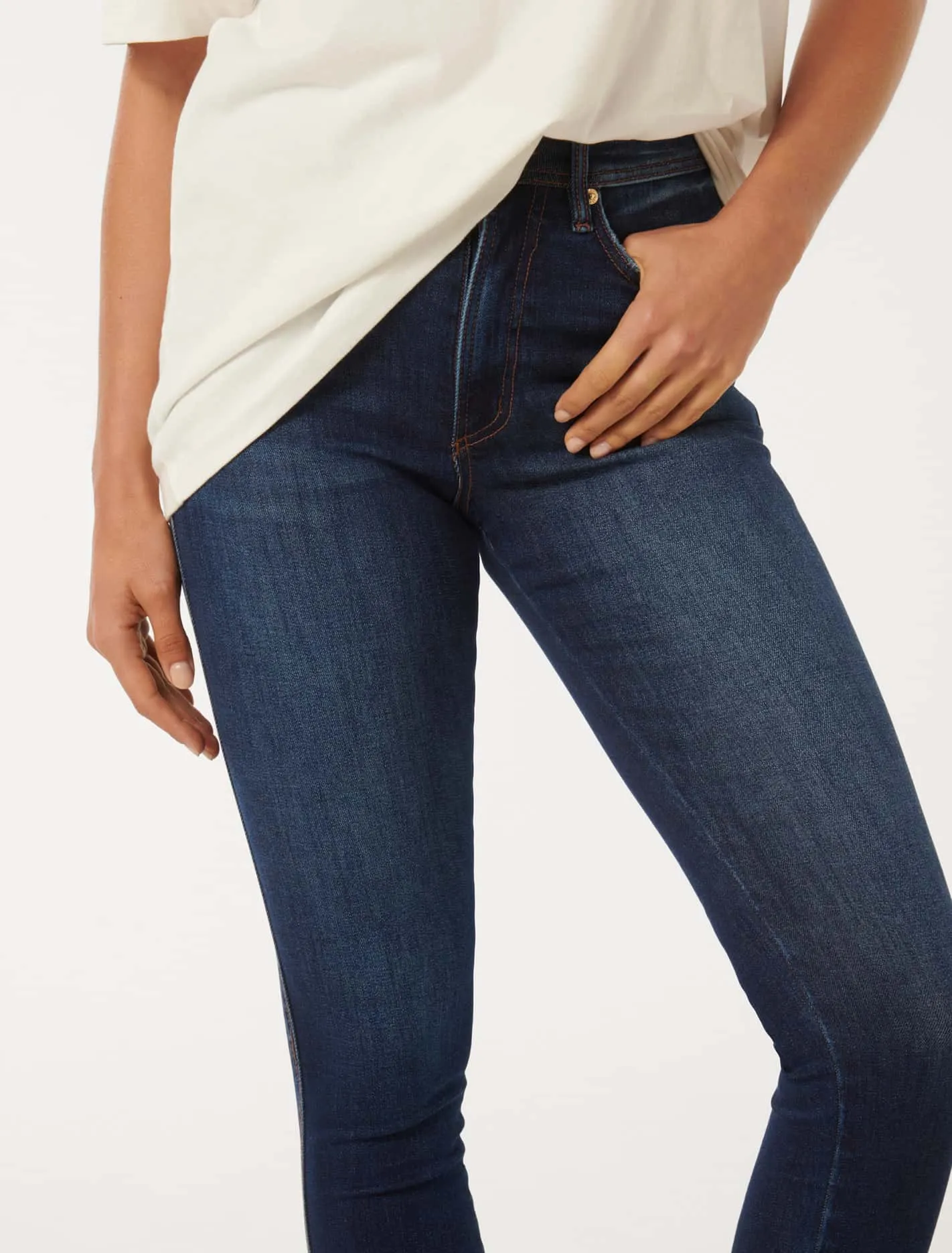 Ashley Mid-Rise Skinny Jeans