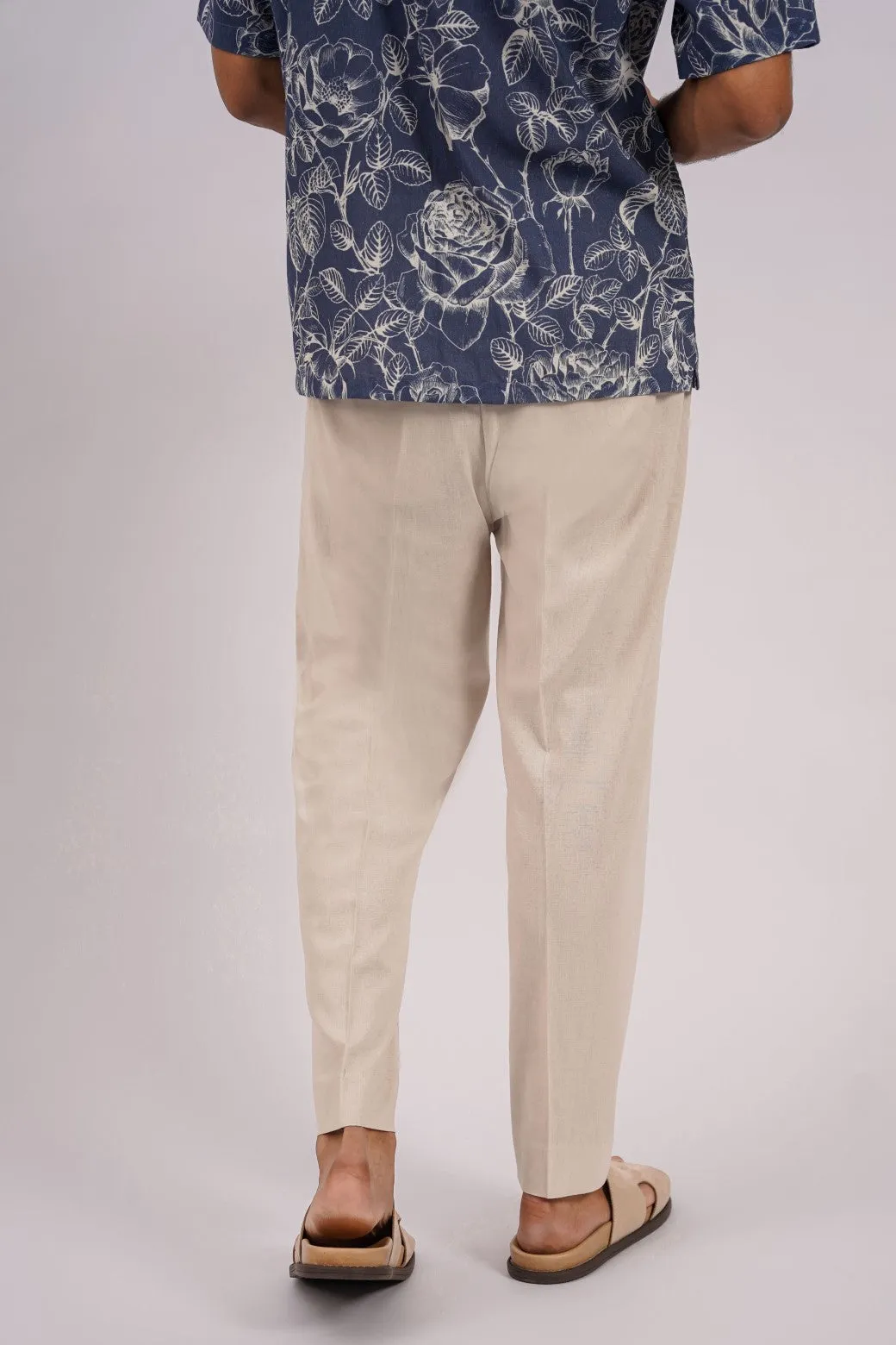 BASIC LINEN PANTS