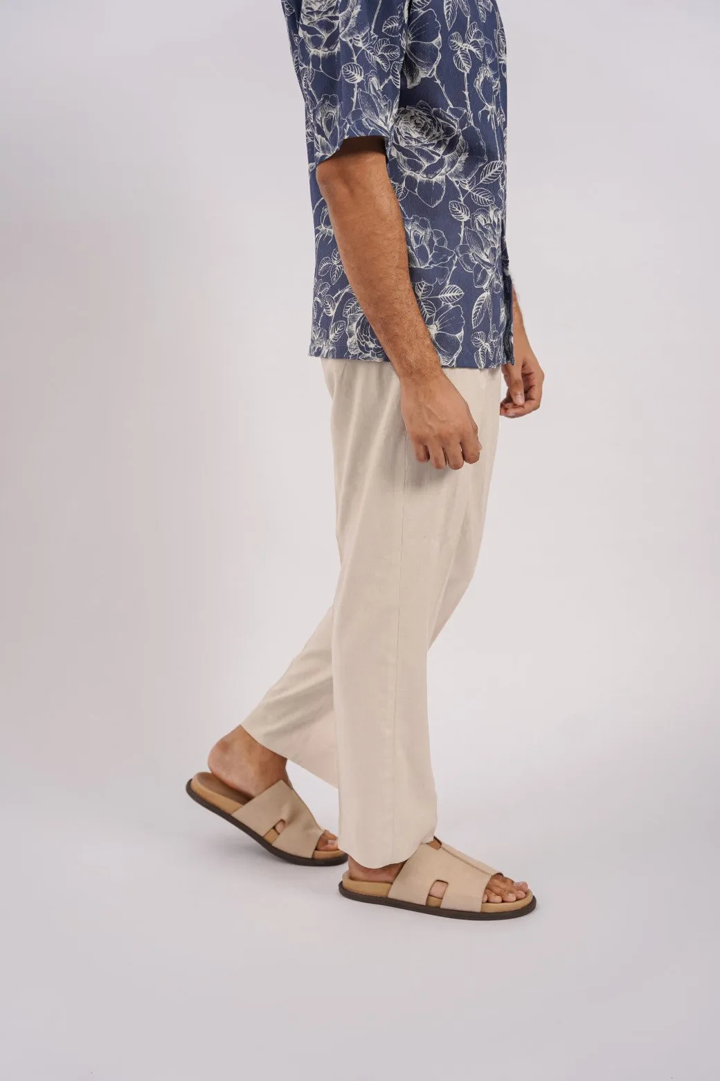 BASIC LINEN PANTS