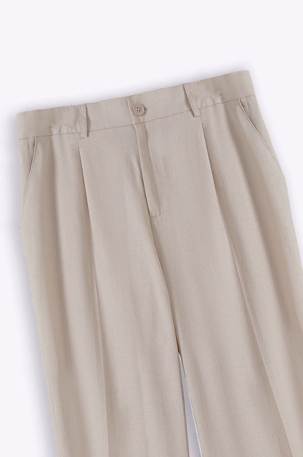 BASIC LINEN PANTS