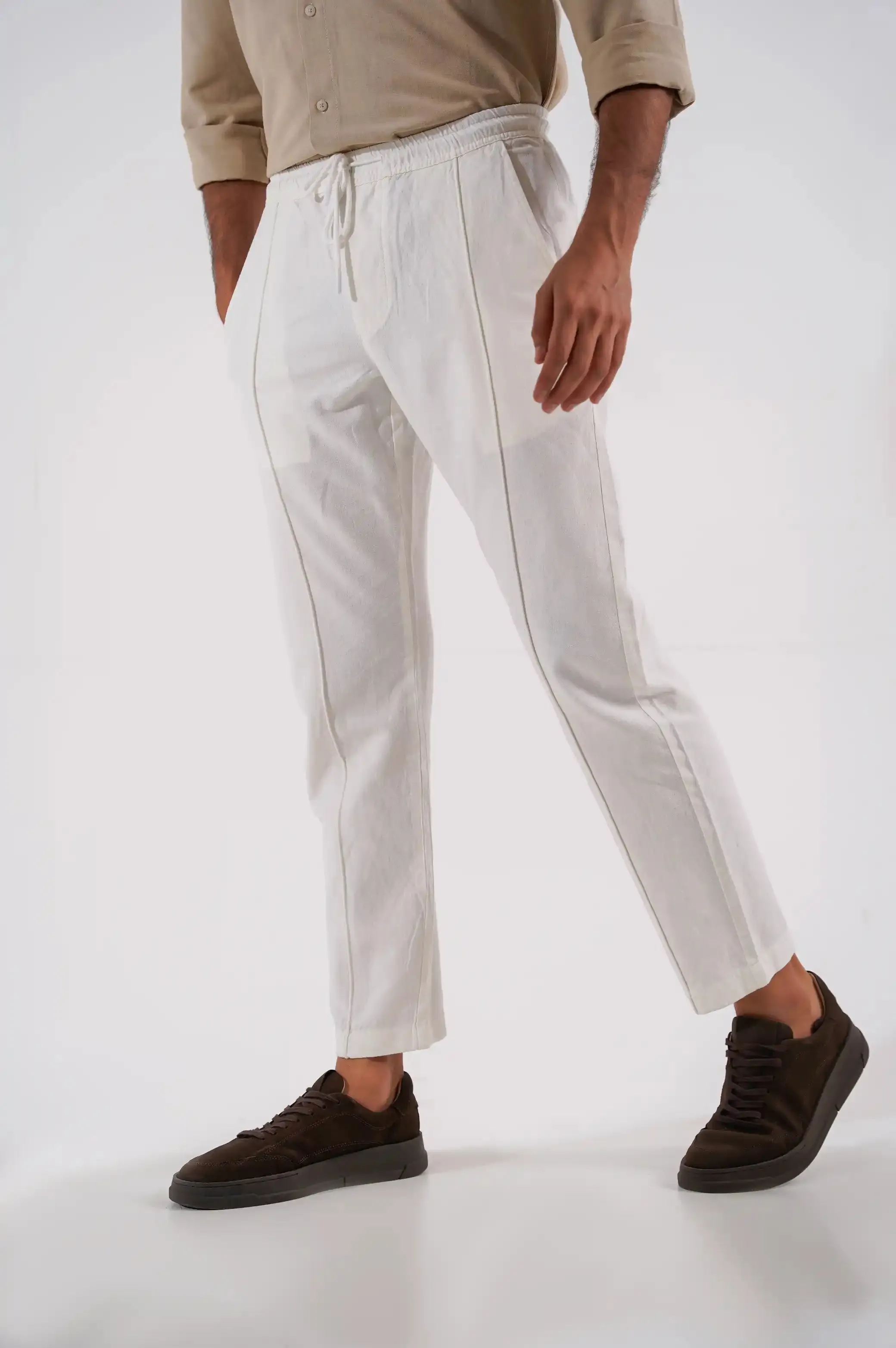 BASIC TAPERED PANTS