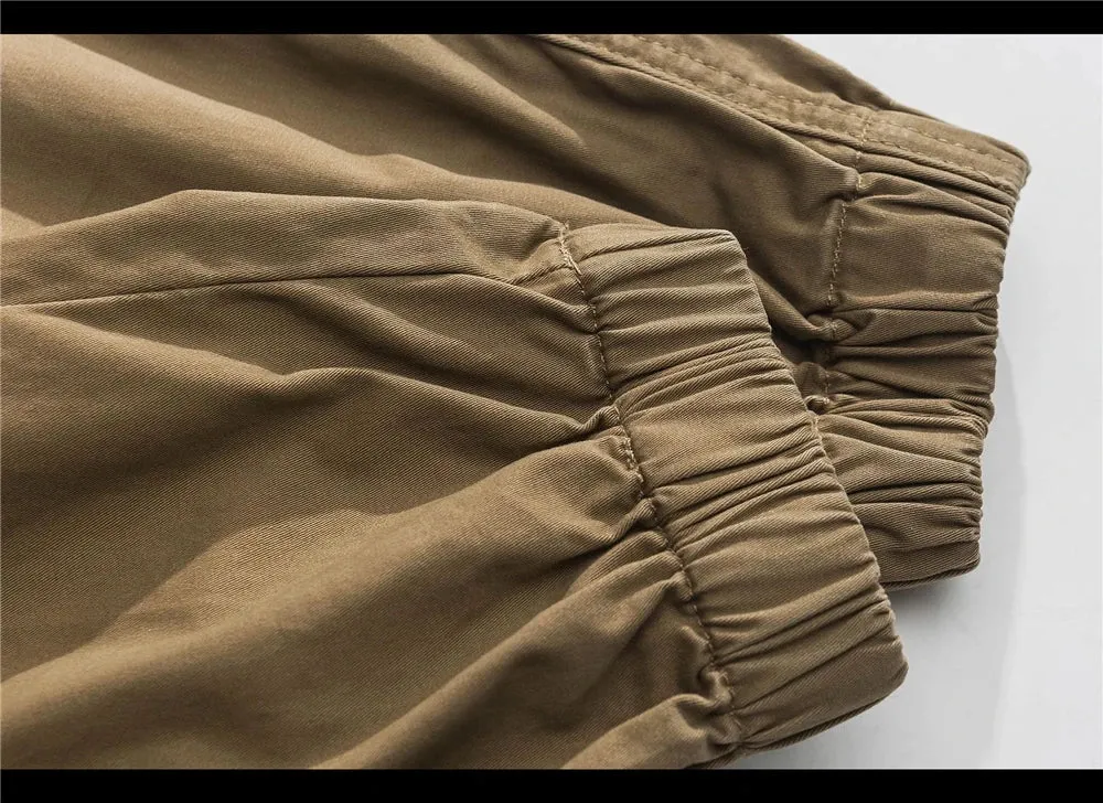 Belted Cuffed Cargo Pants