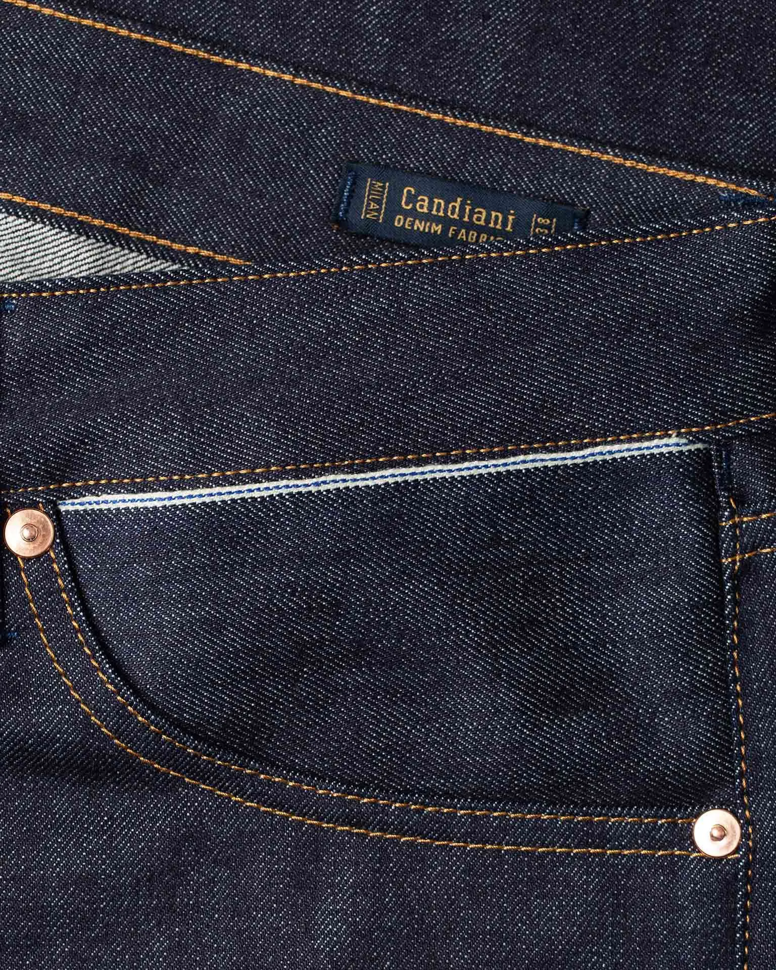 Benzak Denim Developers B-04 Relaxed Tapered Mens Jeans - Special #2 15oz Vintage Indigo Selvedge