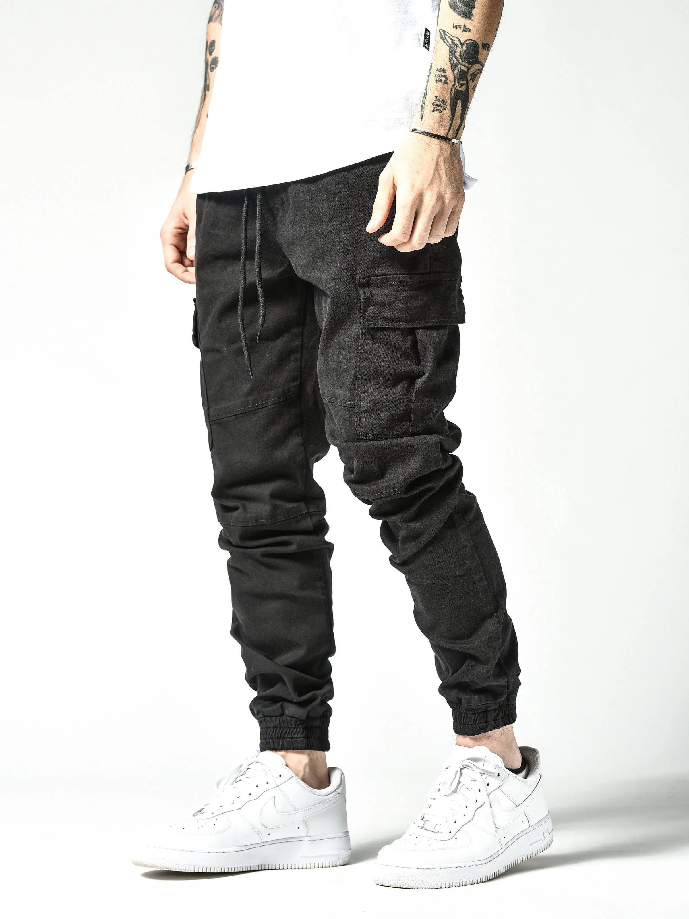 Black Cargo Pants