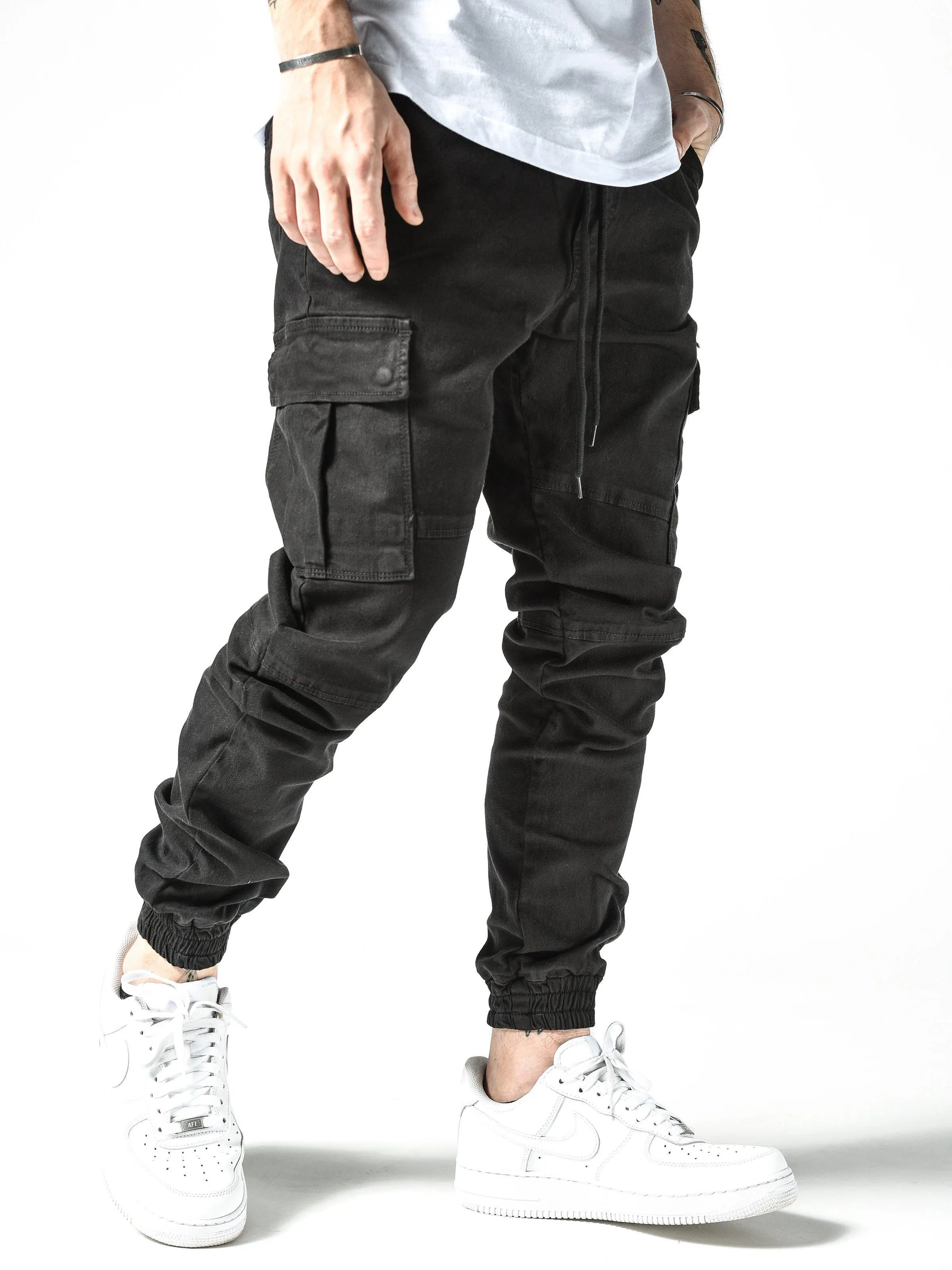 Black Cargo Pants