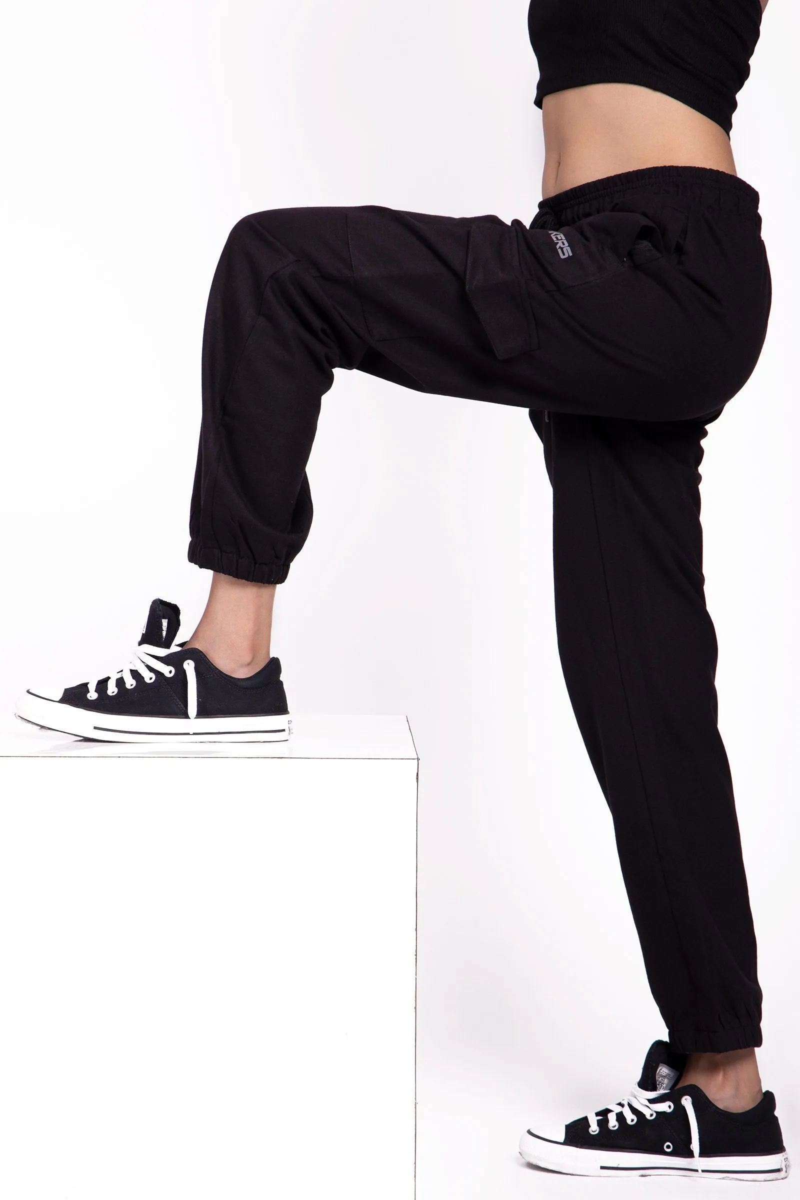 Black Cargo Pants