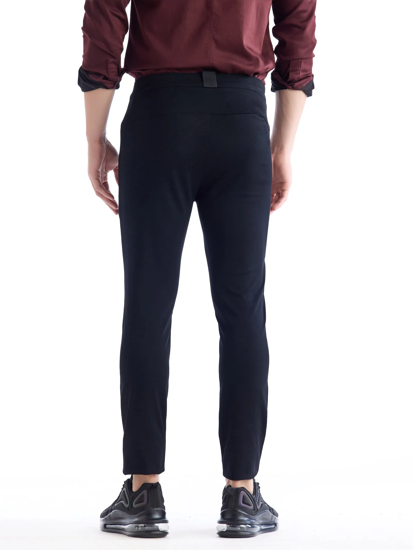 Black Stretch Travel Pant