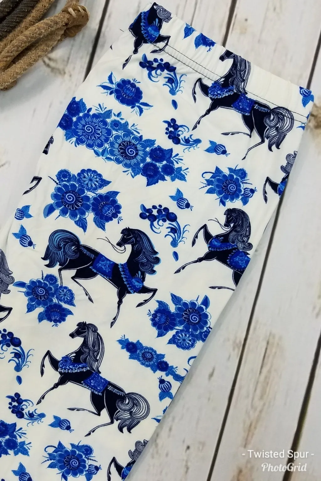 Blue Majesty Leggings