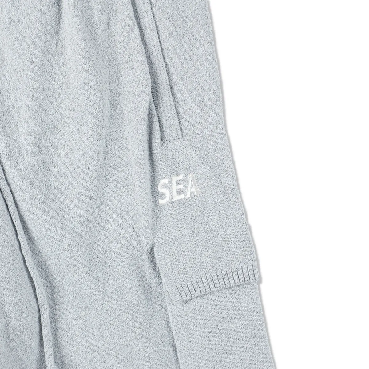 Bouclet Eazy Cargo Pant / SKY