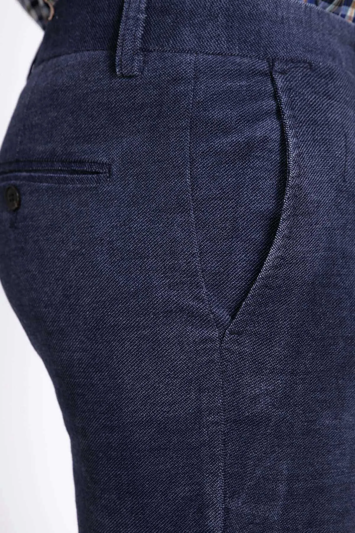 C PANT CROSS POCKET SMART FIT NAVY