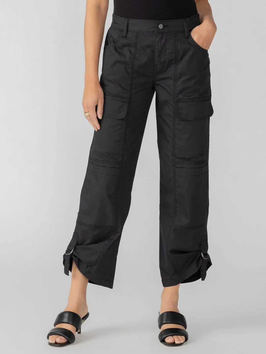 Cali Cargo Standard Rise Pant ~ Black