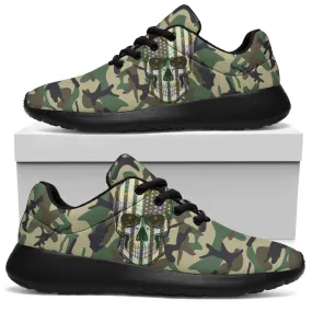 Camo Skull Sport Sneakers