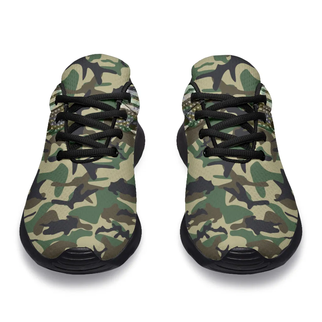 Camo Skull Sport Sneakers