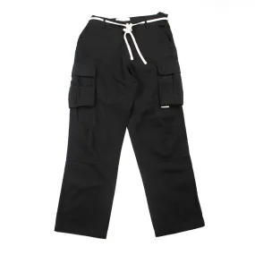 Canvas Cargo Pant (Black)