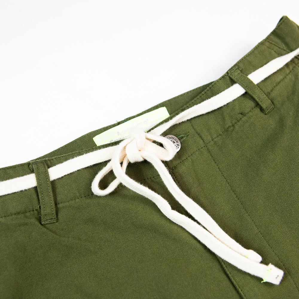 Canvas Cargo Pant (Green)