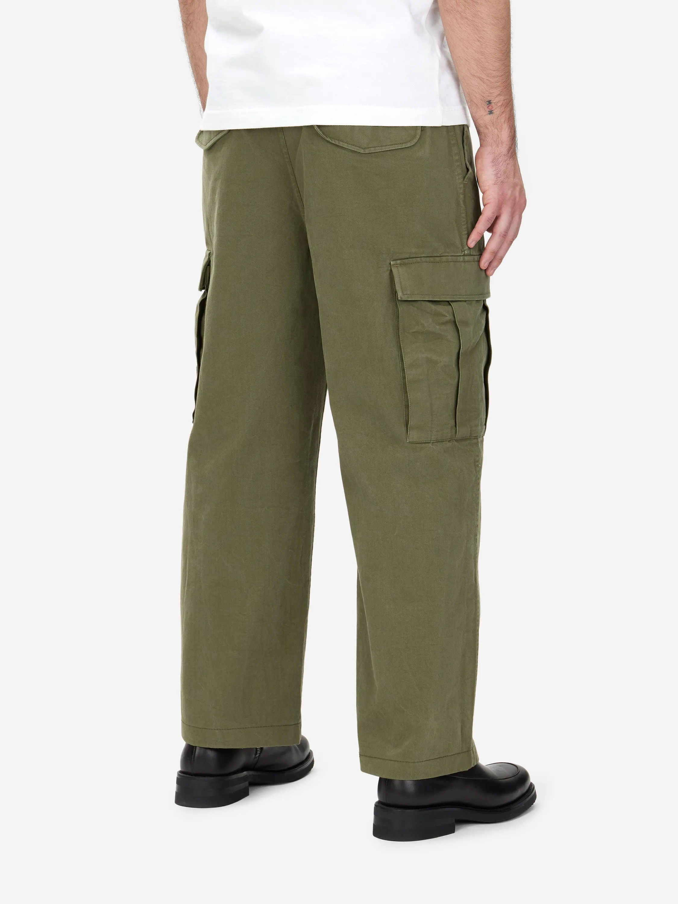 Cargo Pant ~ Olive Twill