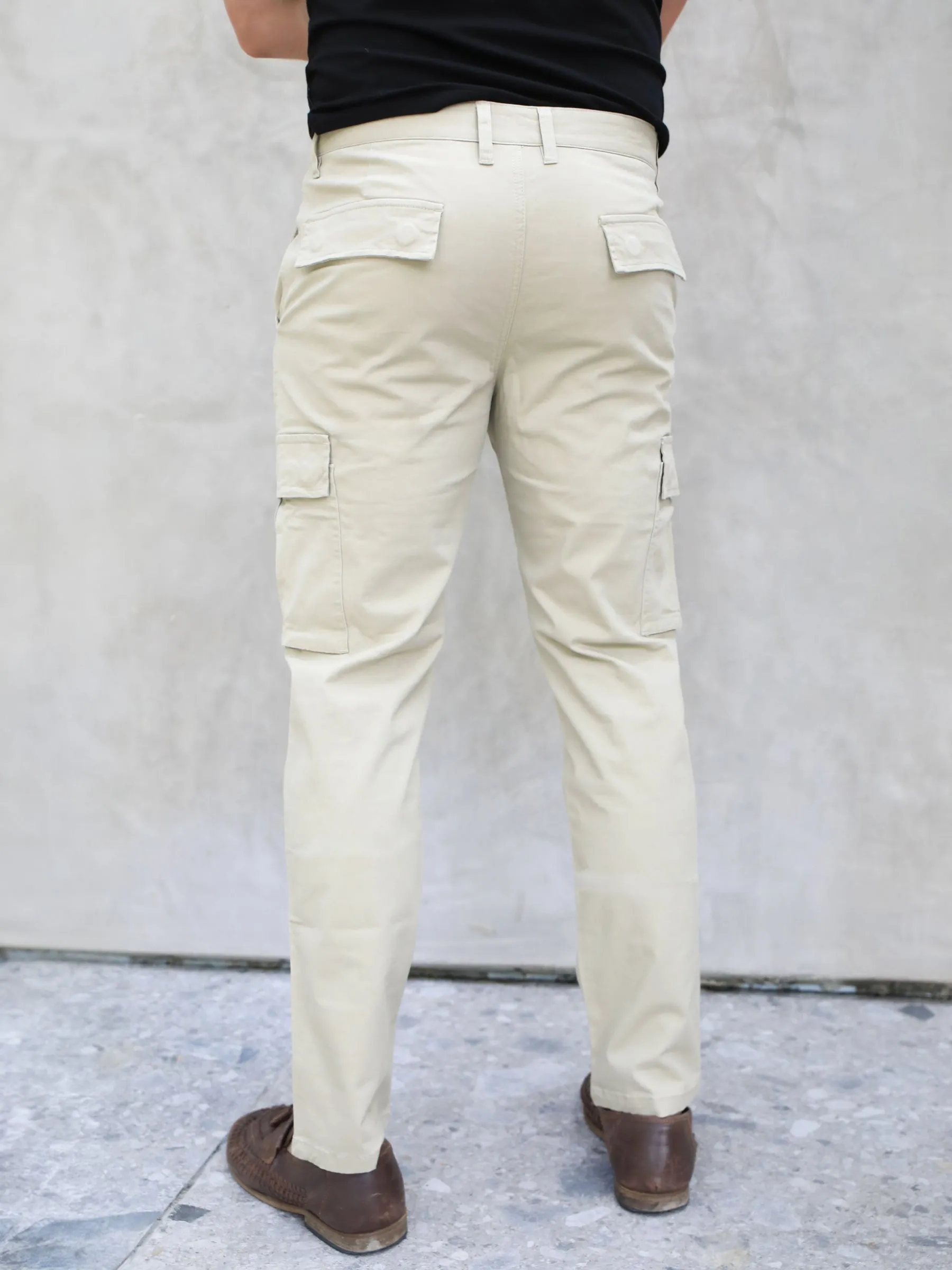 Cargo Trousers - Tan