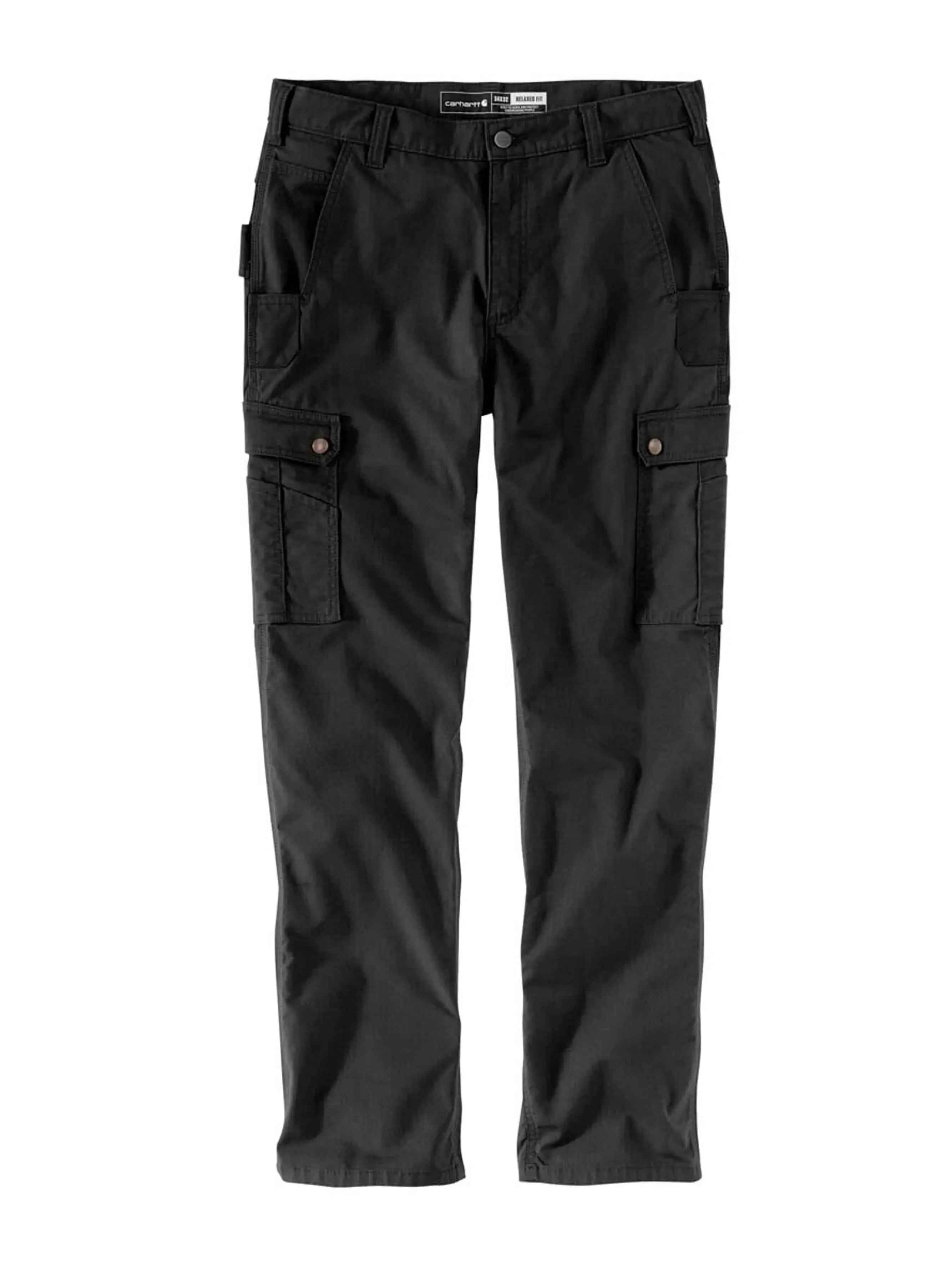 Carhartt Rugged Flex Relaxed Fit Ripstop Cargo Work Pant Black