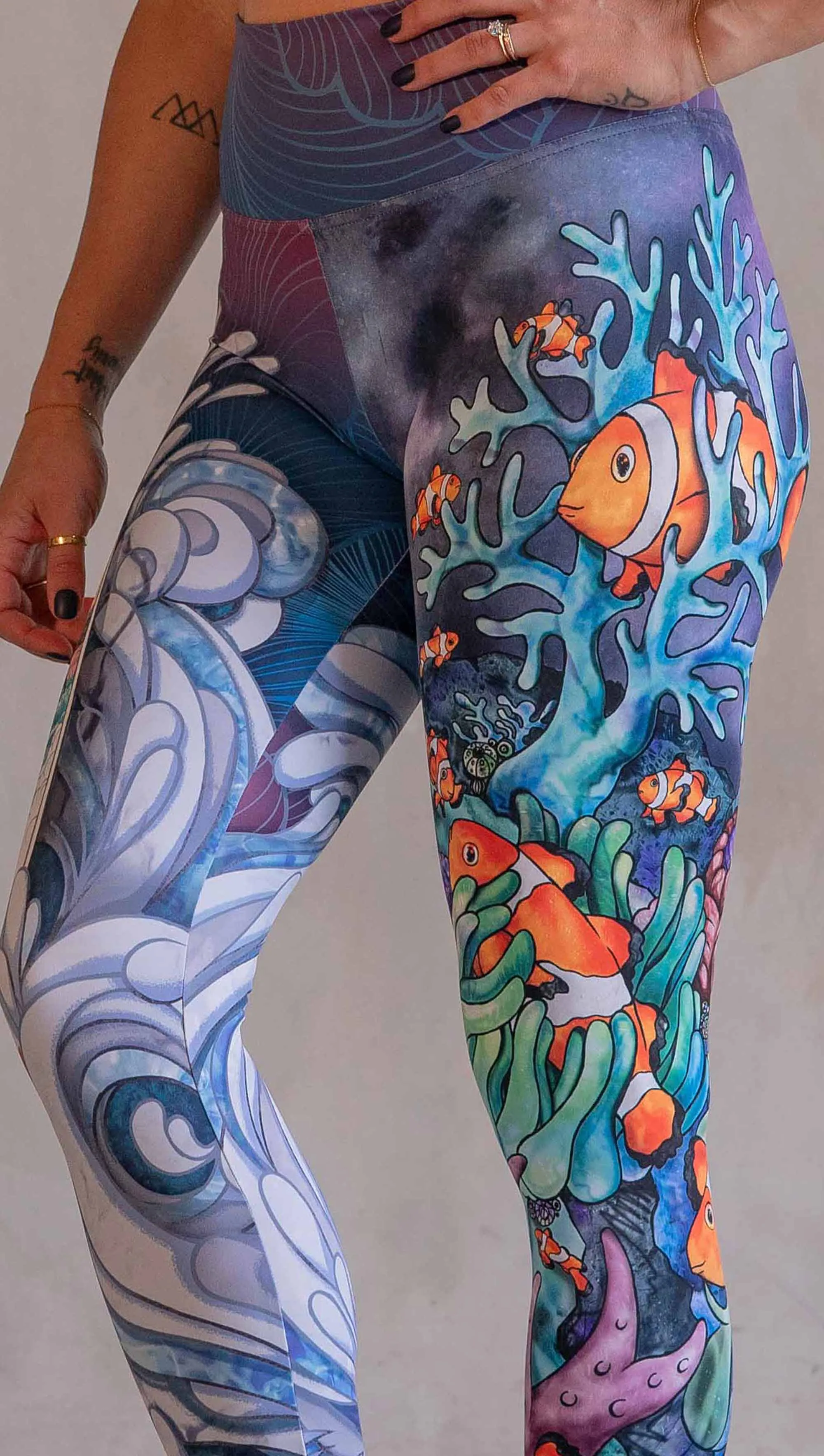 Clownfish Mashup - Athleisure Leggings