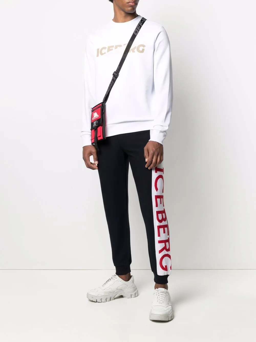 Colour-Block Logo Track Pants