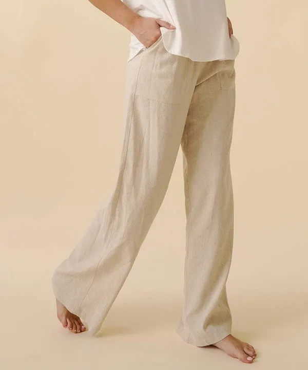 Cotton Linen Pants