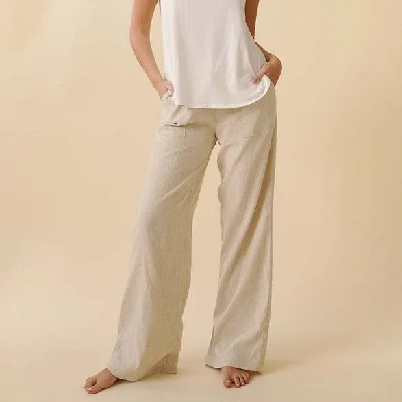 Cotton Linen Pants