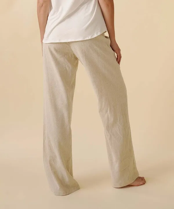 Cotton Linen Pants