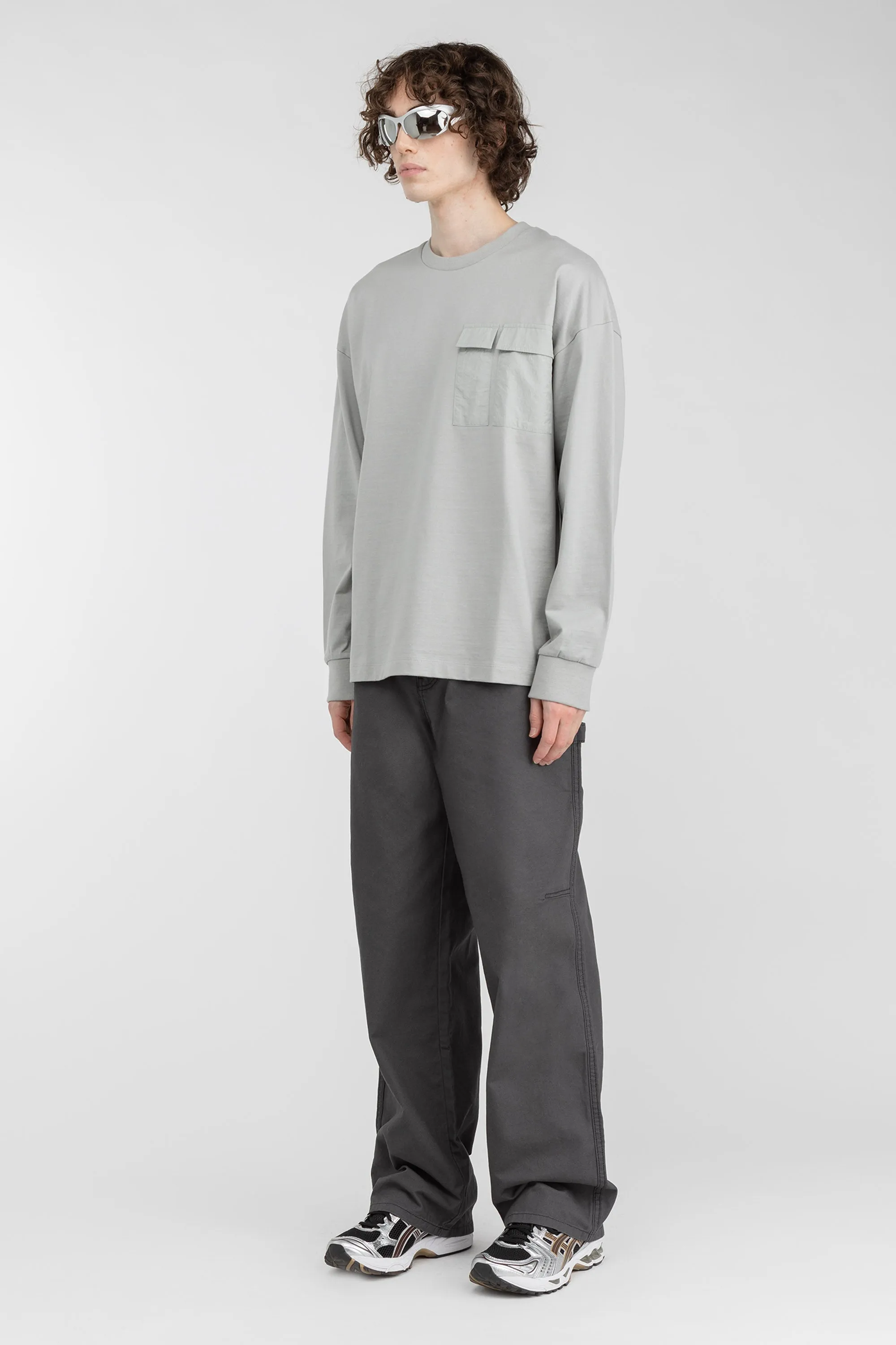 COTTON-TWILL STRAIGHT LEG CARGO PANT