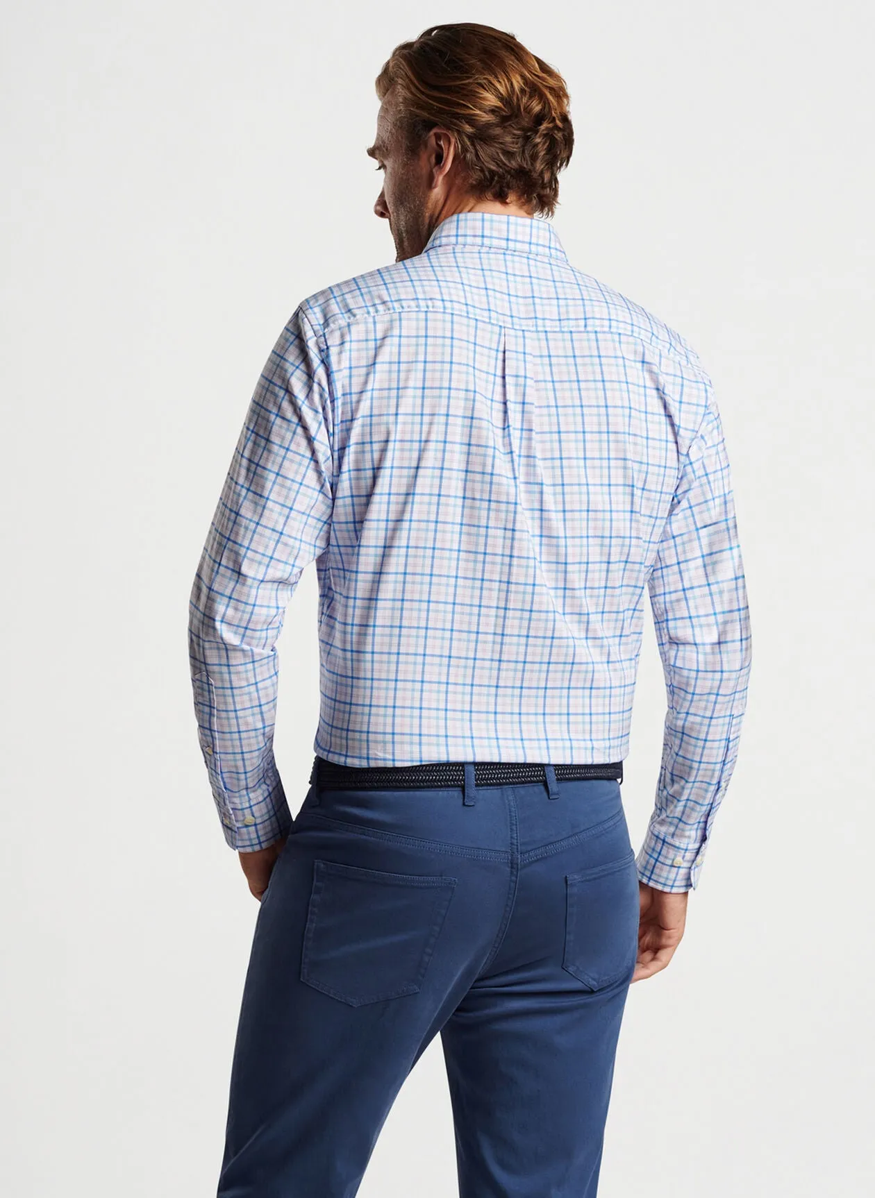 Cutler Cotton-Stretch Sport Shirt