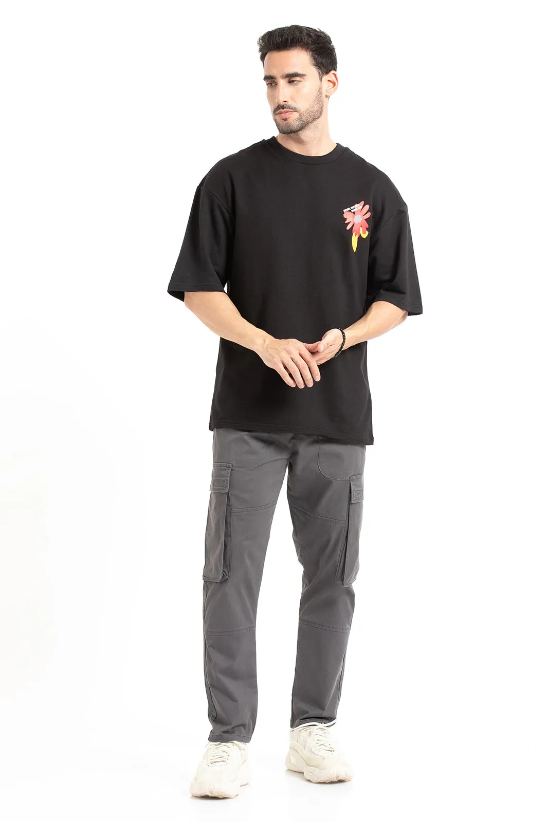 Dark Grey Cargo Pant