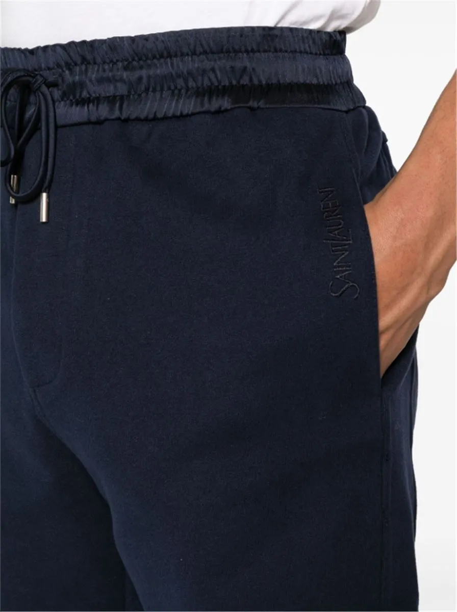 DRAWSTRING-WAIST TRACK PANTS