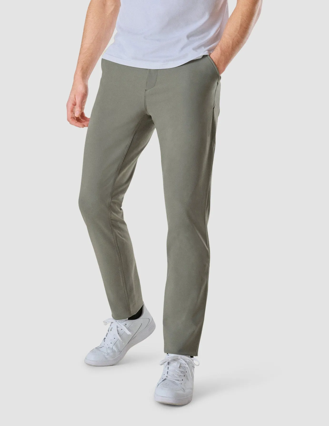 Essential Pants Slim Limestone