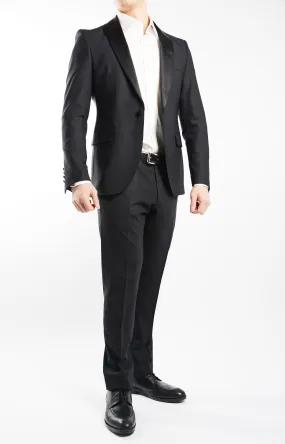 Euro Solid Tuxedo Pant