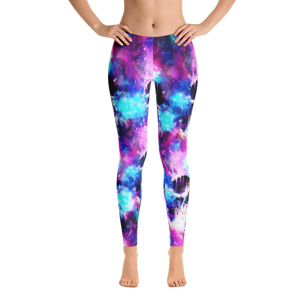 Galaxy Skull Leggings