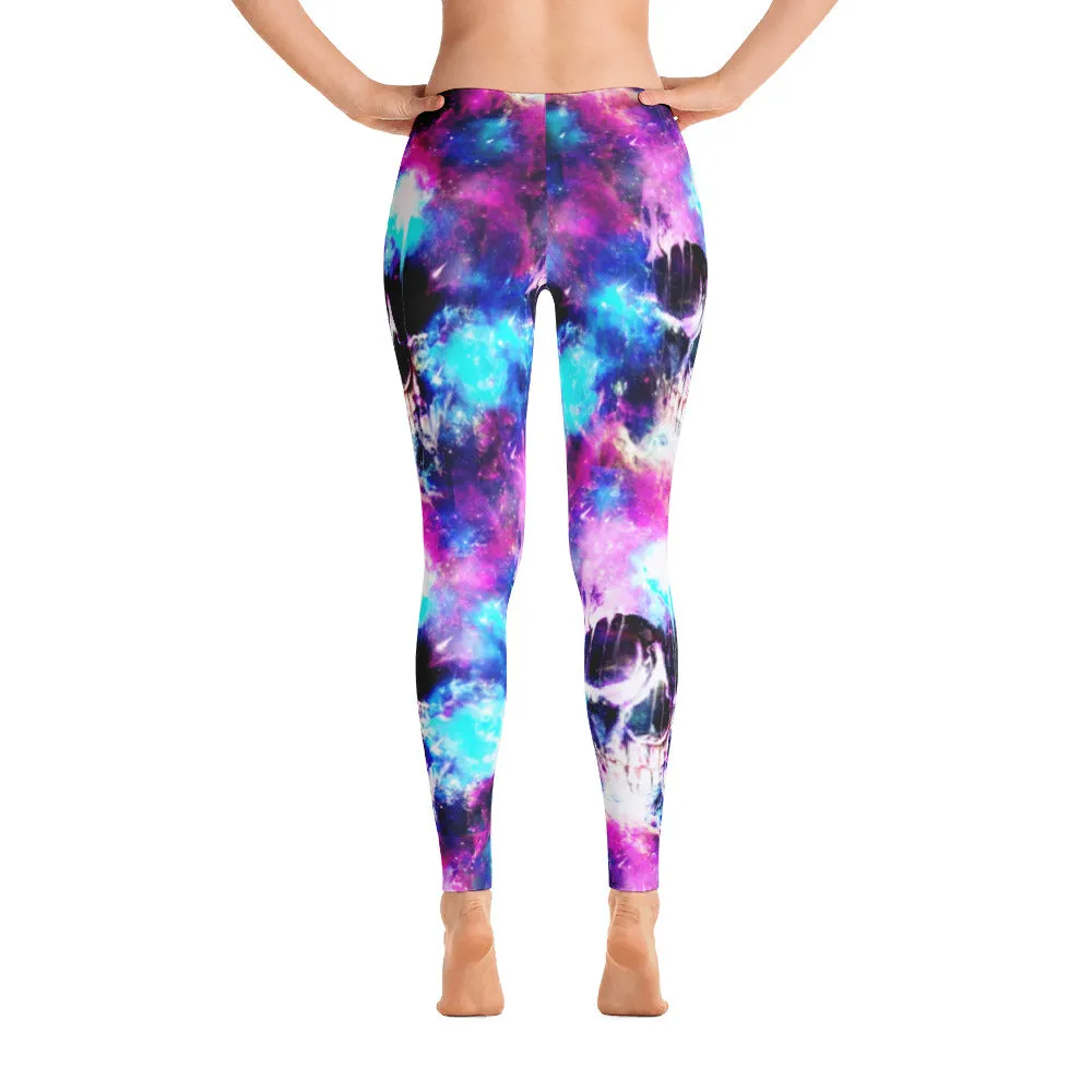 Galaxy Skull Leggings