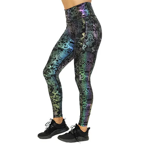 Glisten Here Leggings | Black