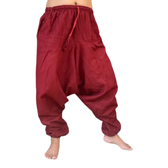 Handmade Wool Harem  Pants from Nepal, Unisexual Wool Pants, Non Itchy Wool Pants, Warm Winter Pants,Yoga Pants, Comfy Winter Pants