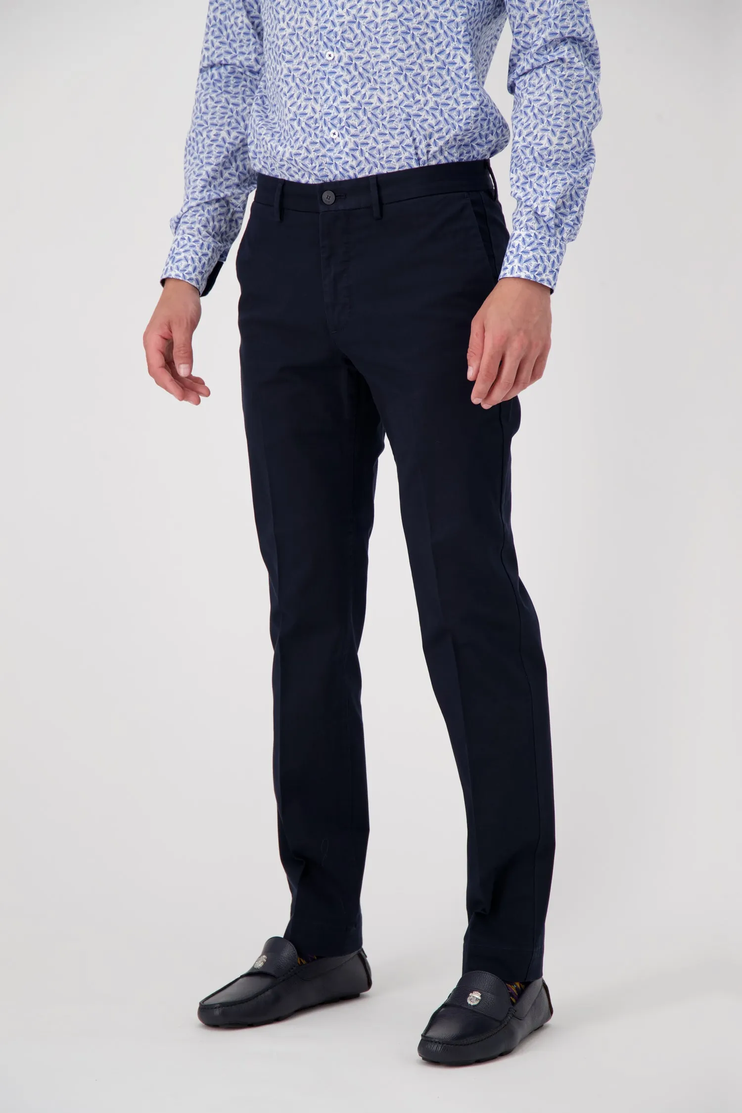 Incotex Navy Trousers