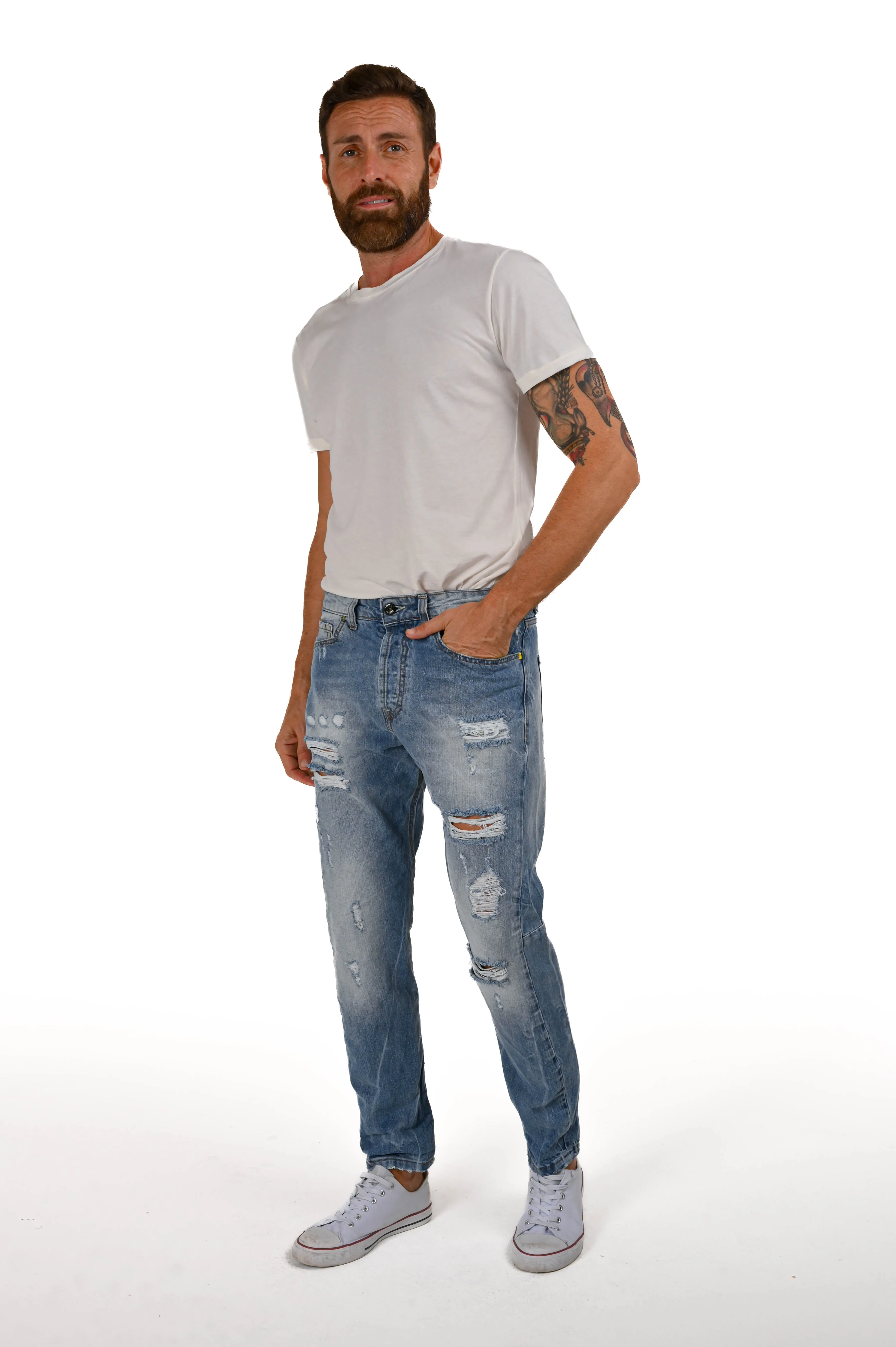 Jeans tapered Manolo E24 SS22