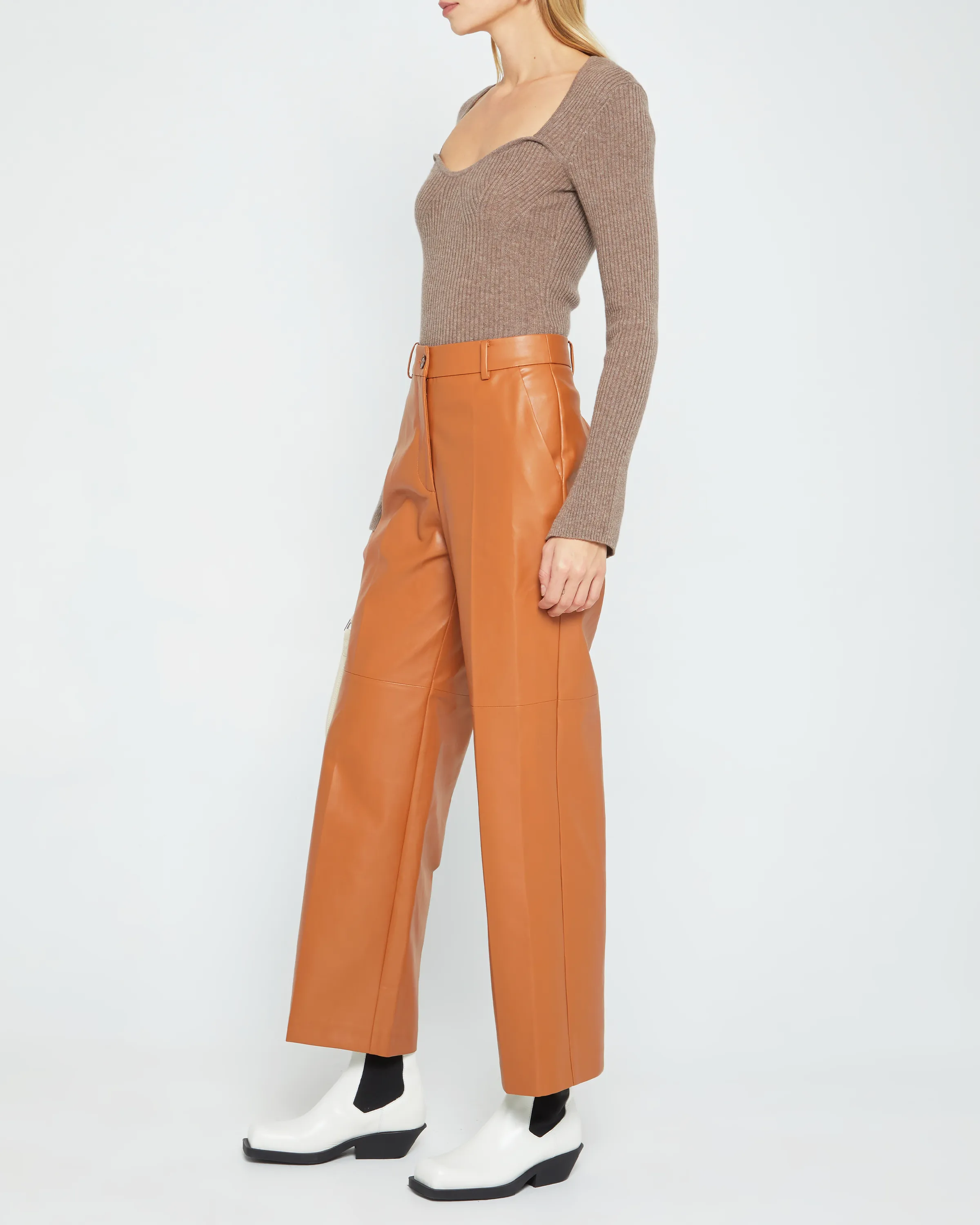 Kitou Faux Leather Pant