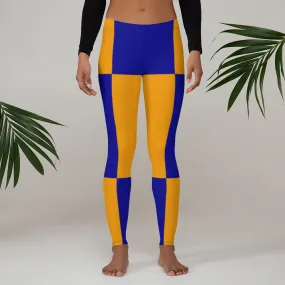 Leggings Blue/Gold