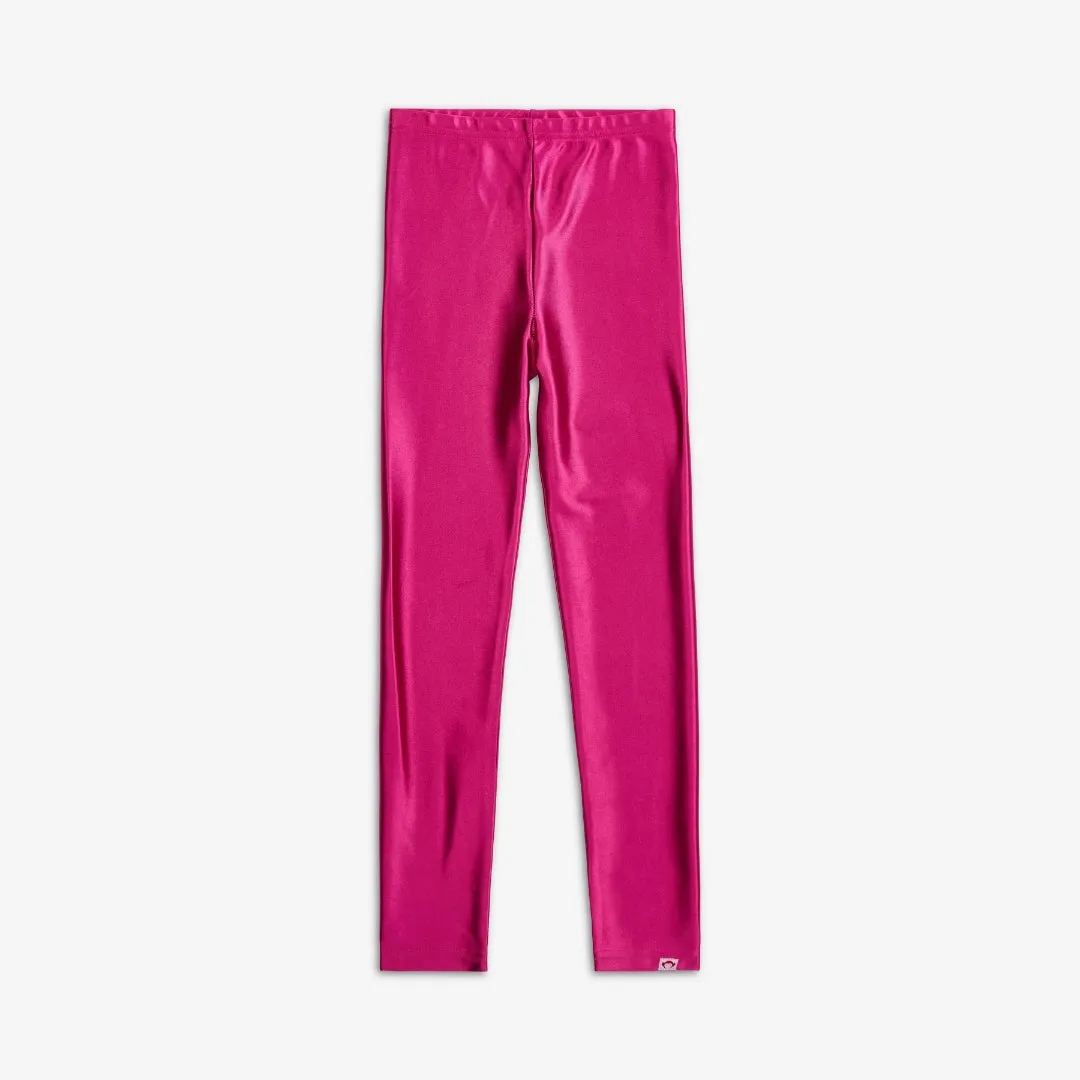 Leggings | Metallic Fuchsia